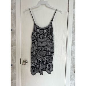 Angie Elephant Print Romper